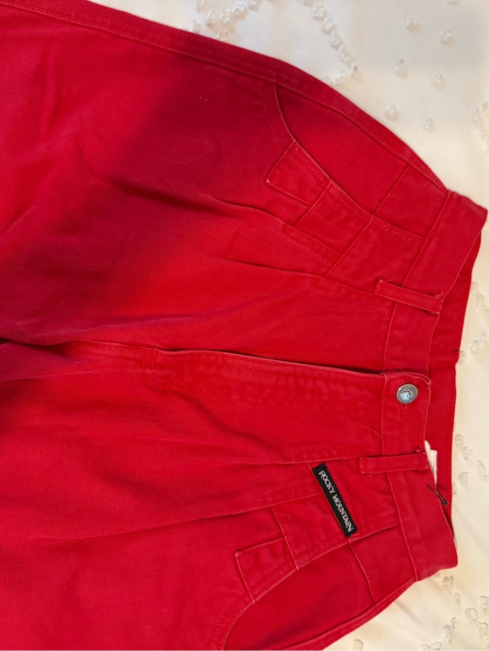 Red Rocky Mountain Jeans